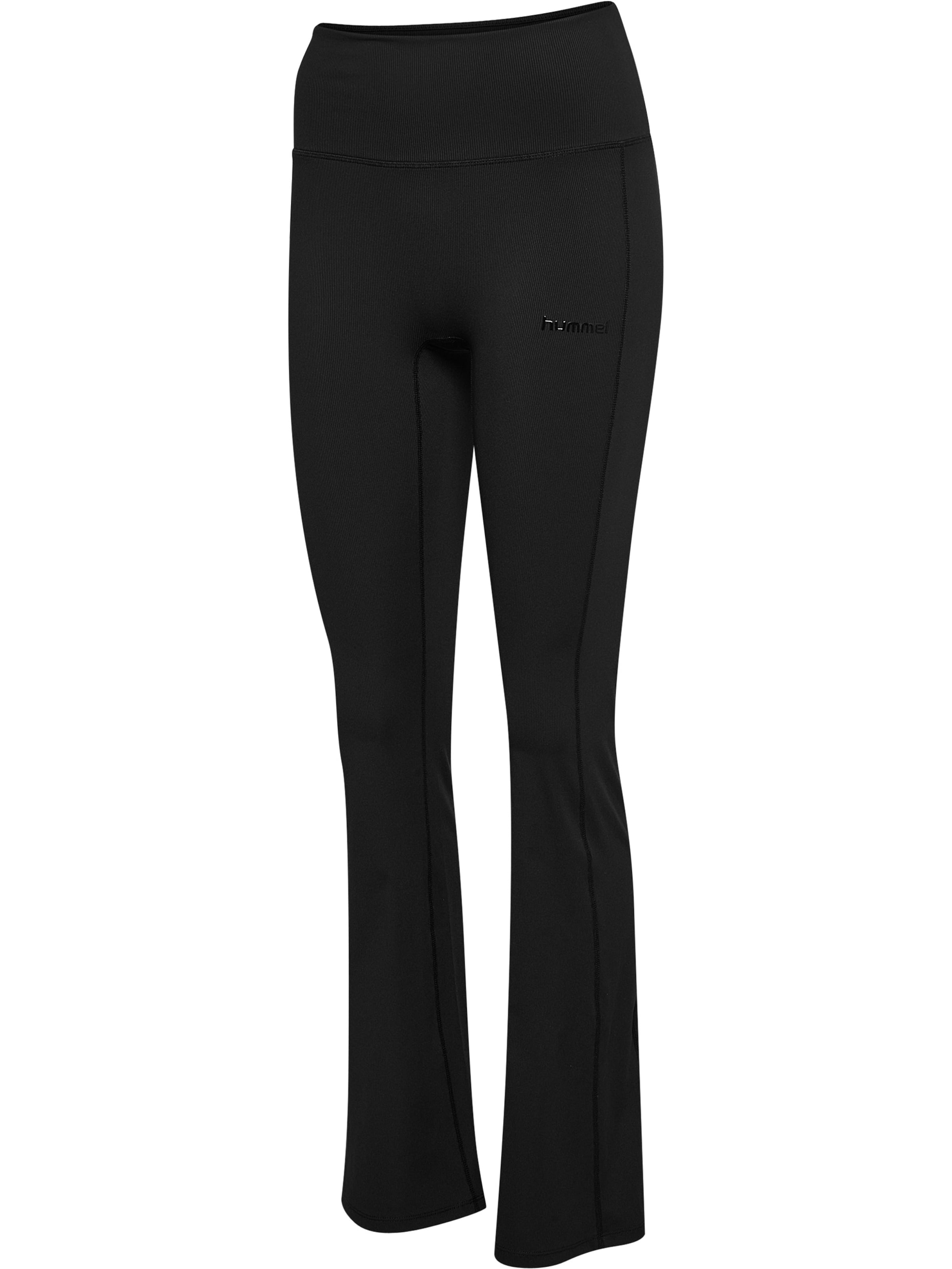 évasé Pantalon de sport Hummel en noir