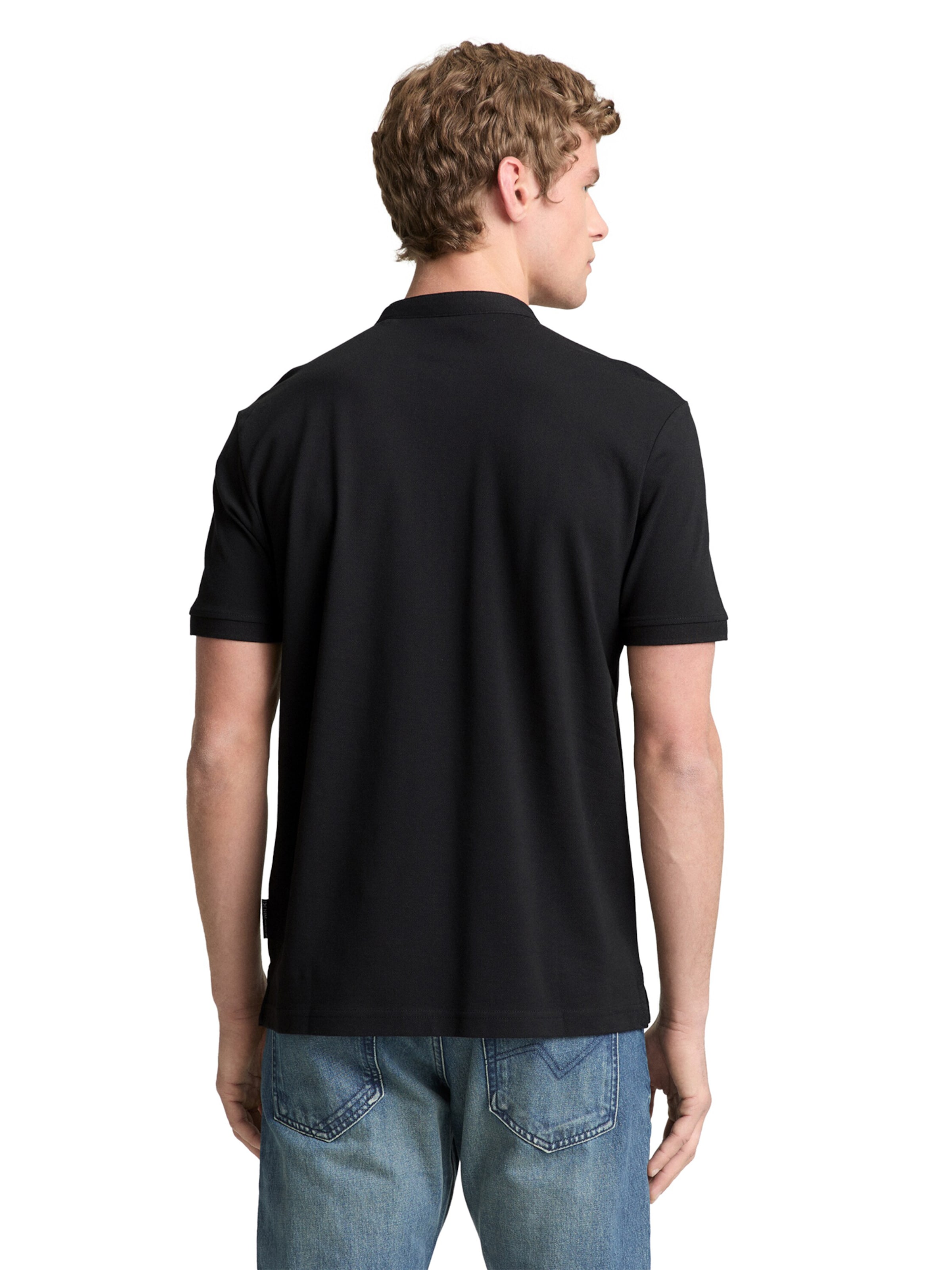 Maglietta di TOM TAILOR DENIM in nero