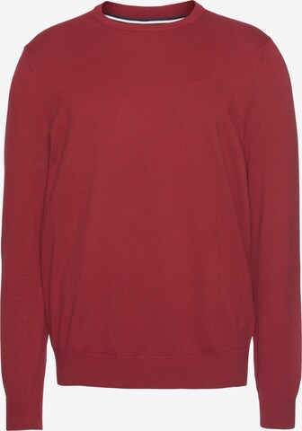 HECHTER PARIS Sweater in Red: front