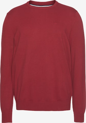 Pull-over HECHTER PARIS en rouge : devant