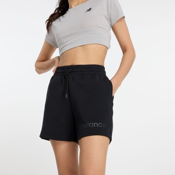 new balance Loosefit Broek in Zwart