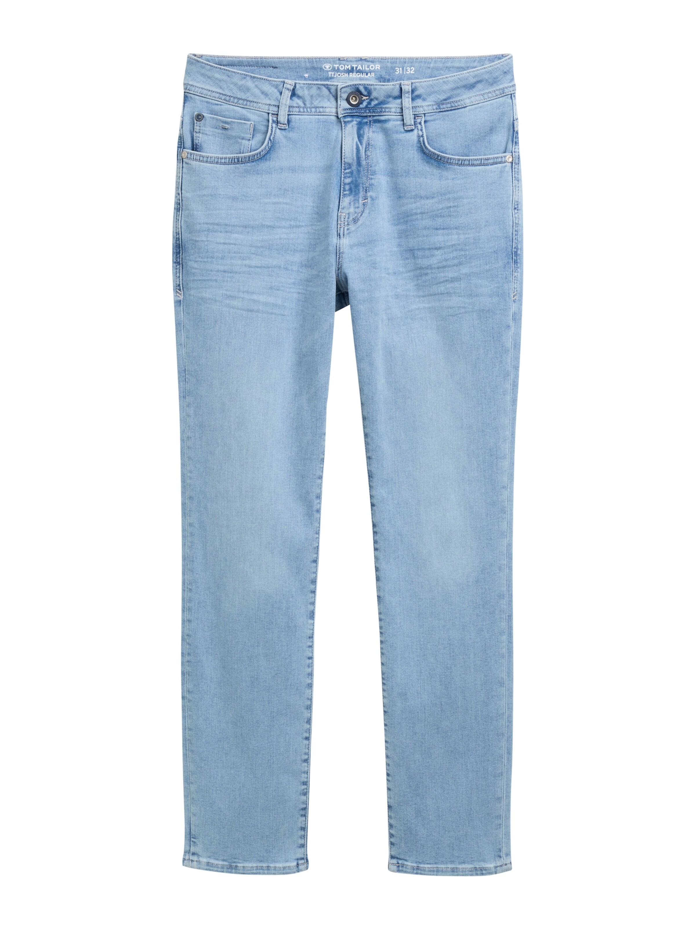 TOM TAILOR Regular Jeans 'Josh' in Blauw: voorkant