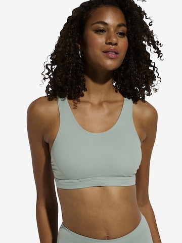 bonprix Bustier Bikinitop in Grün: Vorderseite