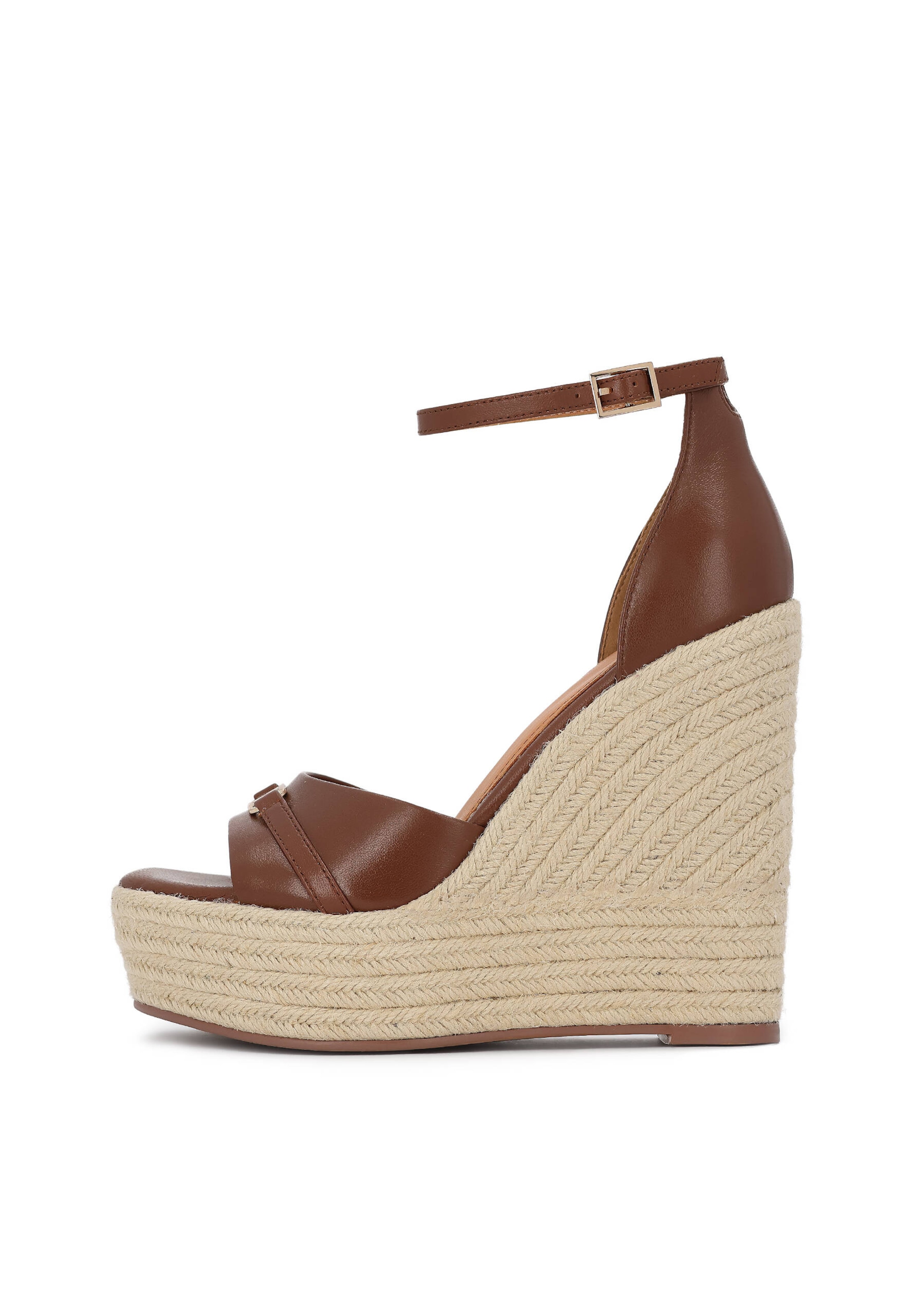 Sandalo di Kazar in marrone: frontale