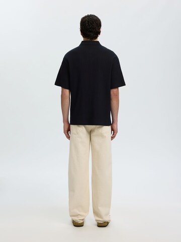 SELECTED - Camiseta en negro