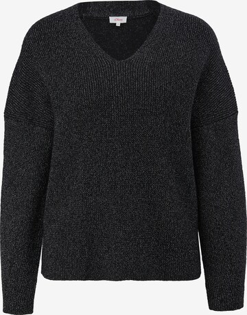 s.Oliver Sweater in Black: front