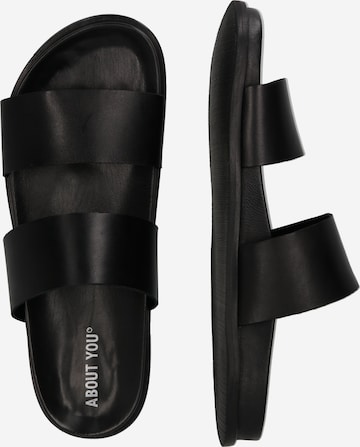 ABOUT YOU Sandals 'James' in Black