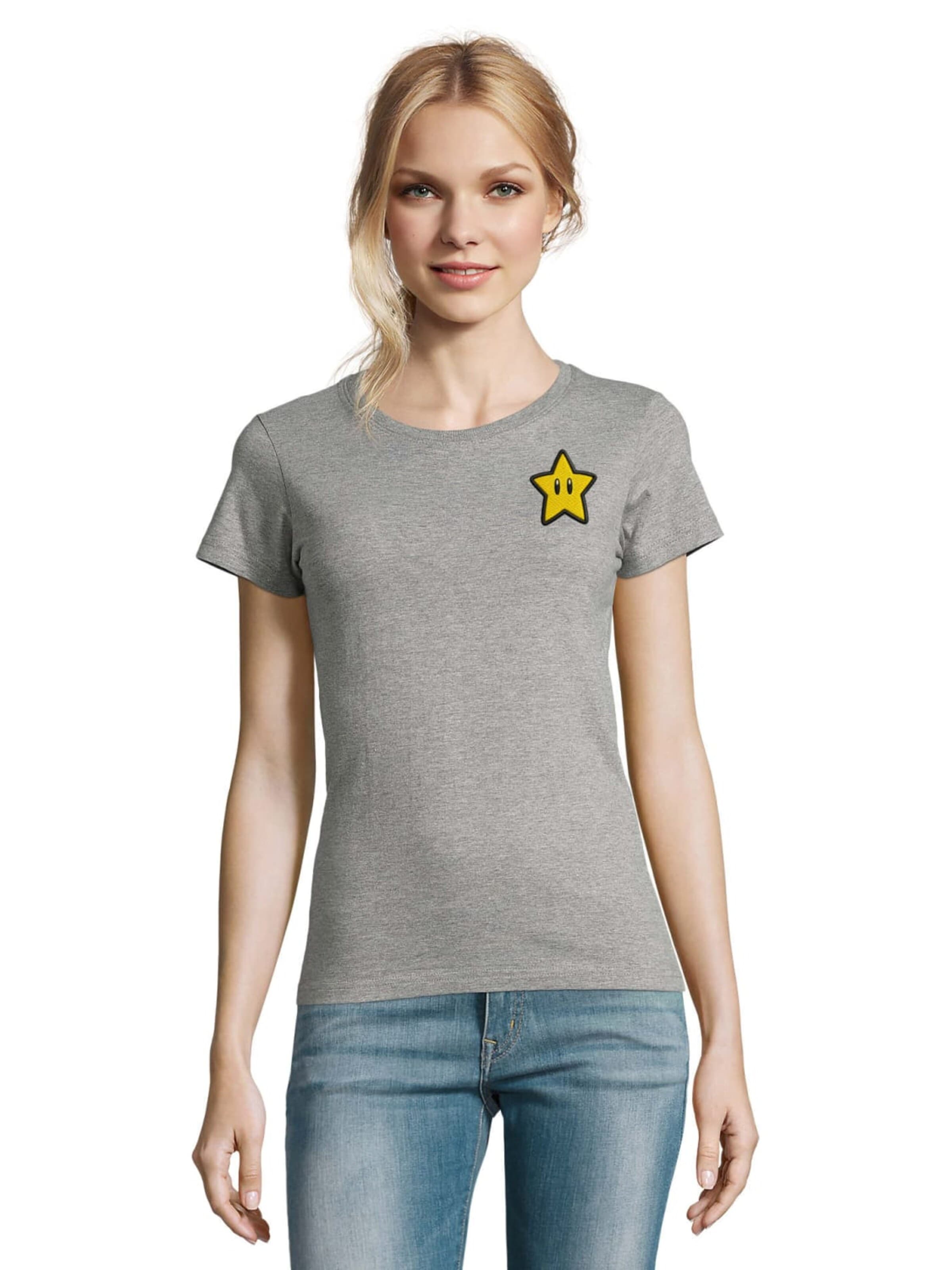 Blondie & Brownie Shirt in Grey: front