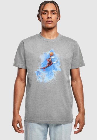 Maglietta 'Basketball Clouds' di Mister Tee in grigio: frontale