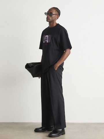 HUGO T-shirt 'Dijack' i svart