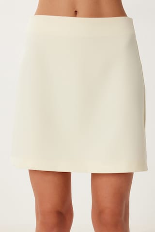 Fustă de la Happiness İstanbul pe galben