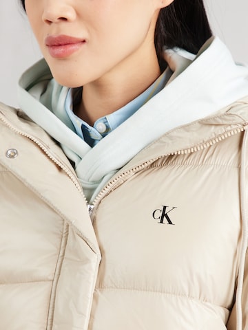 Calvin Klein Jeans Mantel in Beige