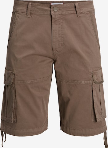 Pantalon cargo 'Zeus' JACK & JONES en marron : devant