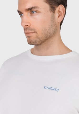 Kleinigkeit Koszulka 'Klein Aber Fein Shört Bois' w kolorze biały