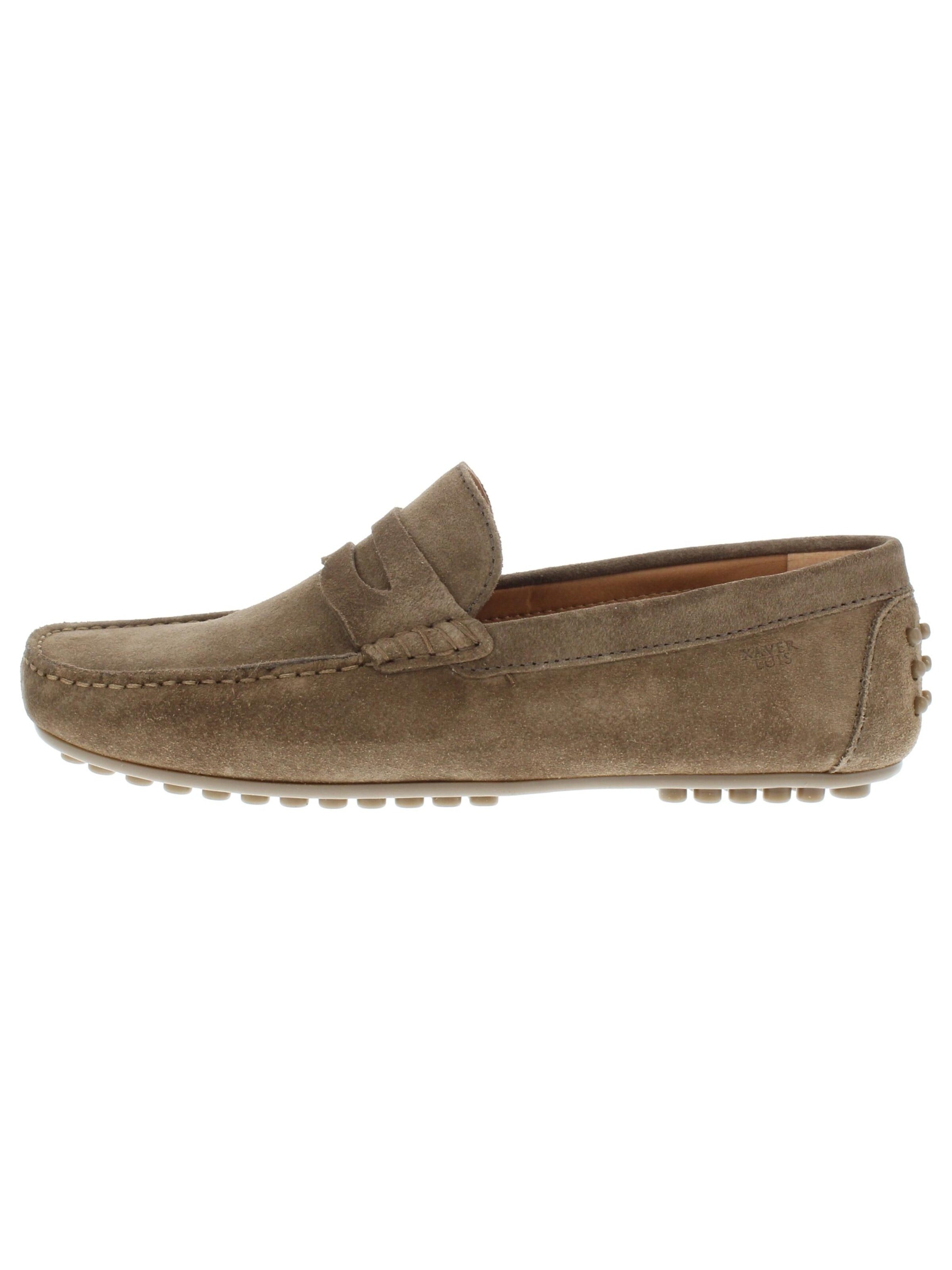 XAVER LUIS Schuhmanufaktur Moccasins 'DRIVER - lässige Mokassins' in 40 in Light brown, Item view