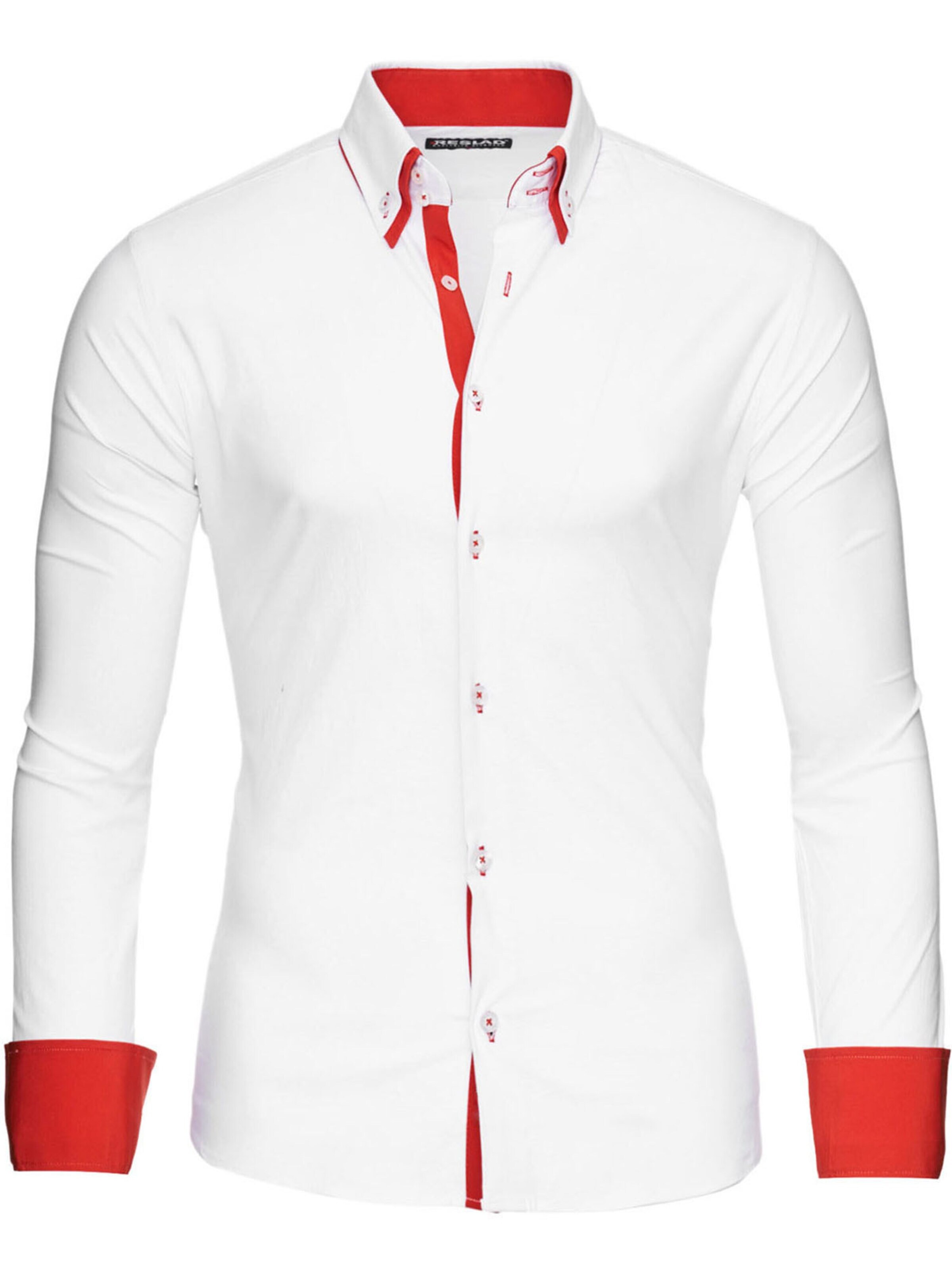 Reslad Button Up Shirt 'RS7050' in White: front