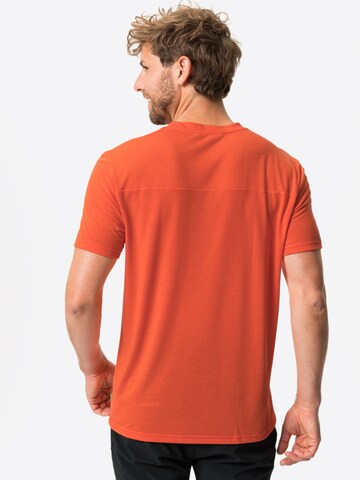 VAUDE Functioneel shirt 'Tekoa' in Rood