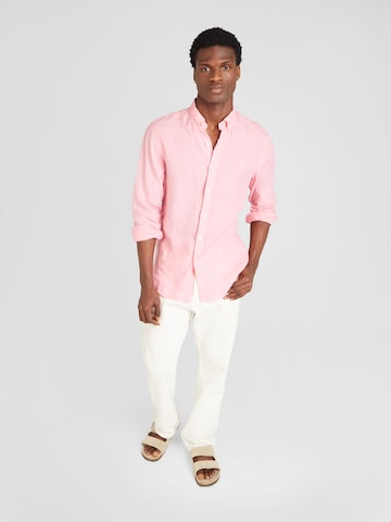 Polo Ralph Lauren Slim fit Overhemd in Roze