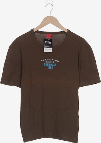 ESPRIT Shirt in XXL in Brown: front