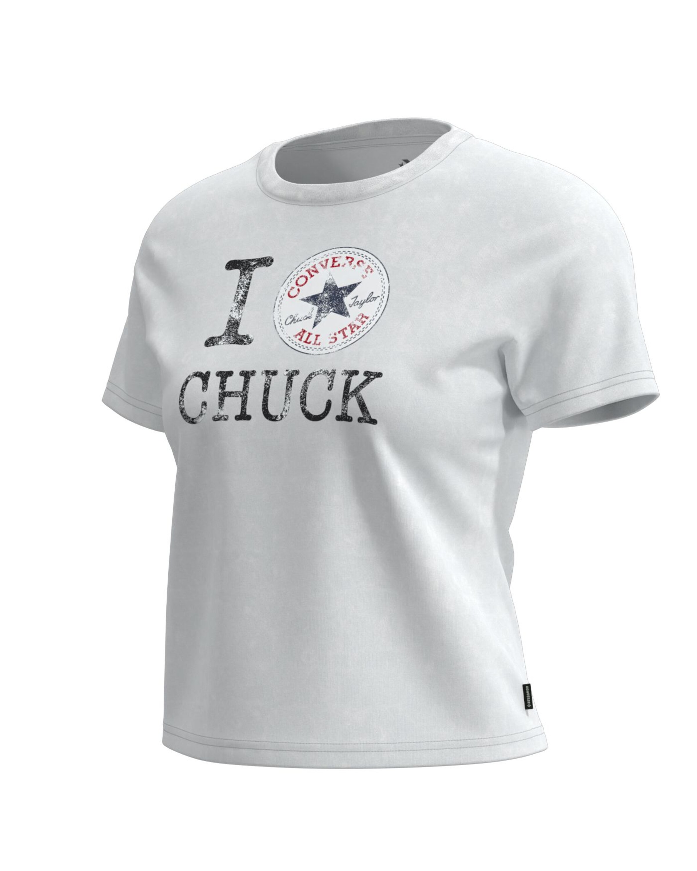 CONVERSE Shirt in Weiß