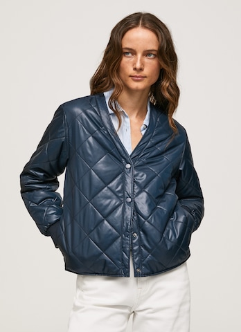 Pepe Jeans Prehodna jakna 'Sheryl' | modra barva: sprednja stran