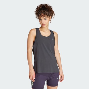 ADIDAS PERFORMANCE Sporttop 'Adizero ' in Grau: predná strana