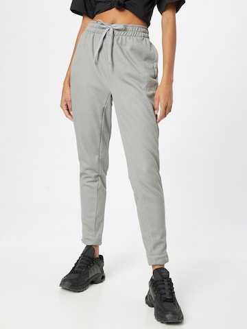 Effilé Pantalon de sport ADIDAS SPORTSWEAR en gris : devant