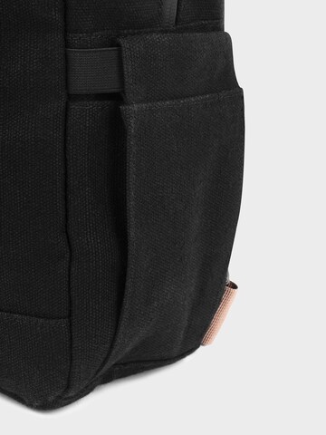Sac à dos 'Small Hemp Backpack in Black' 8000kicks en noir
