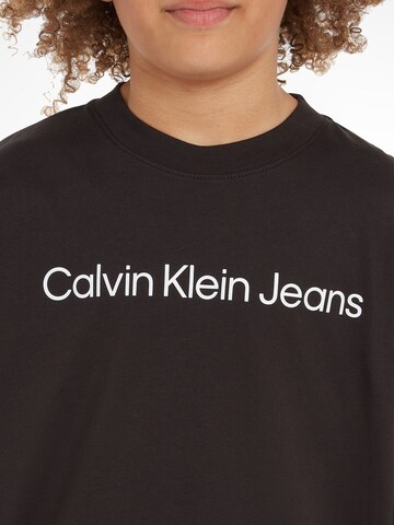 juoda Calvin Klein Jeans Marškinėliai