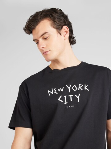 rag & bone - Camiseta 'NY' en negro