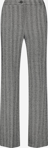 GERRY WEBER Loose fit Pleated Pants in Grey: front