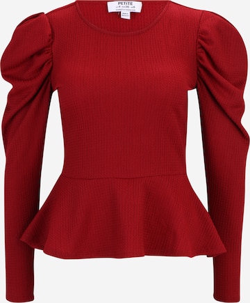 Dorothy Perkins Petite - Camiseta 'Berry' en rojo: frente