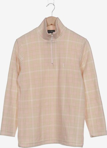 Golfino Sweatshirt & Zip-Up Hoodie in S in Pink: front