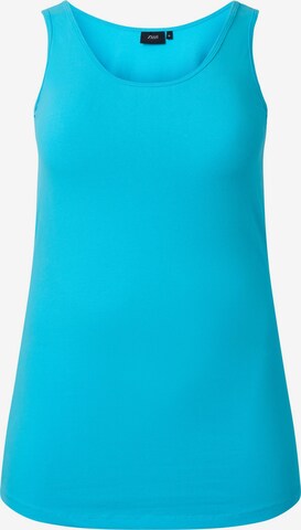 Zizzi Top in Blauw: voorkant