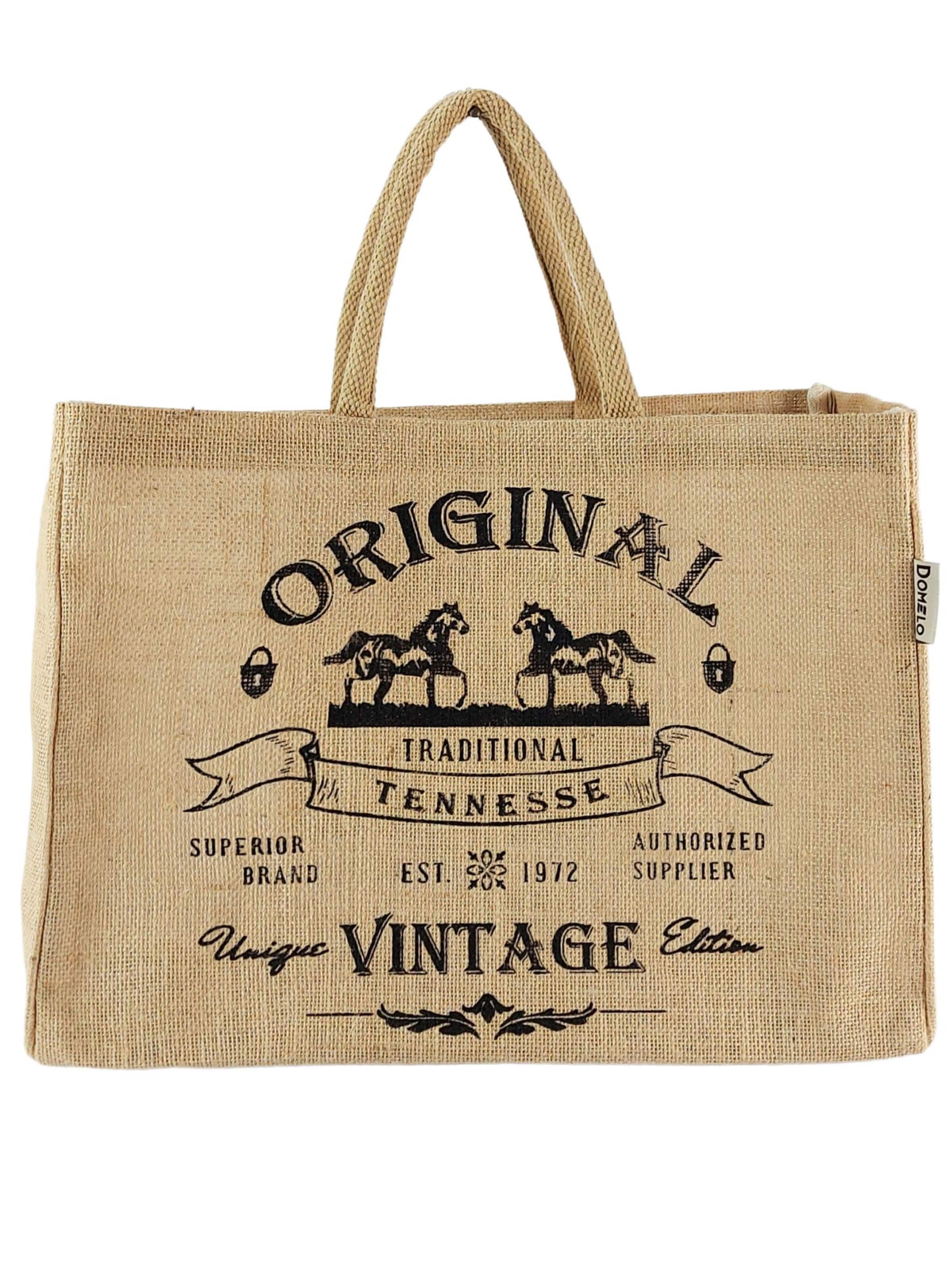 DOMELO Beach Bag 'Domelo' in Beige: front