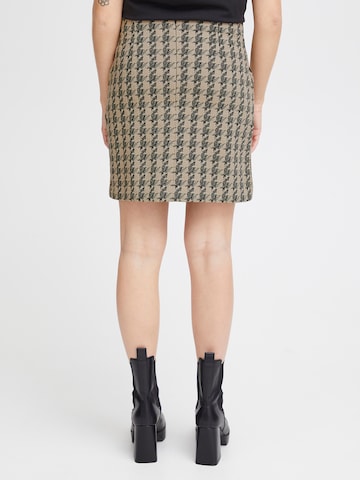 ICHI Skirt 'KATE' in Beige