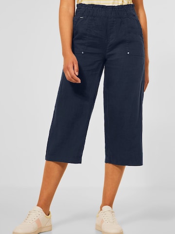 STREET ONE Loose fit Pants in Blue: front