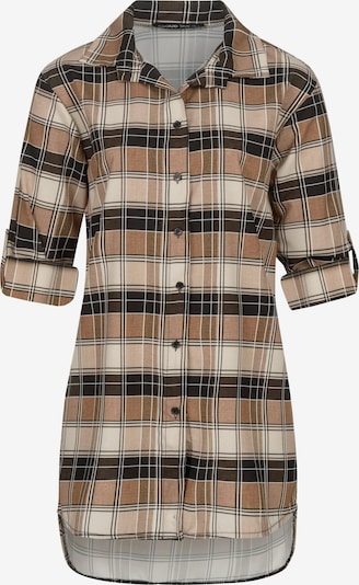 Cloud5ive Bluse in camel / hellbeige / schoko, Produktansicht