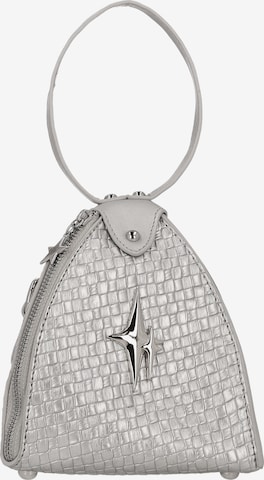 myMo ROCKS Handbag in Silver: front