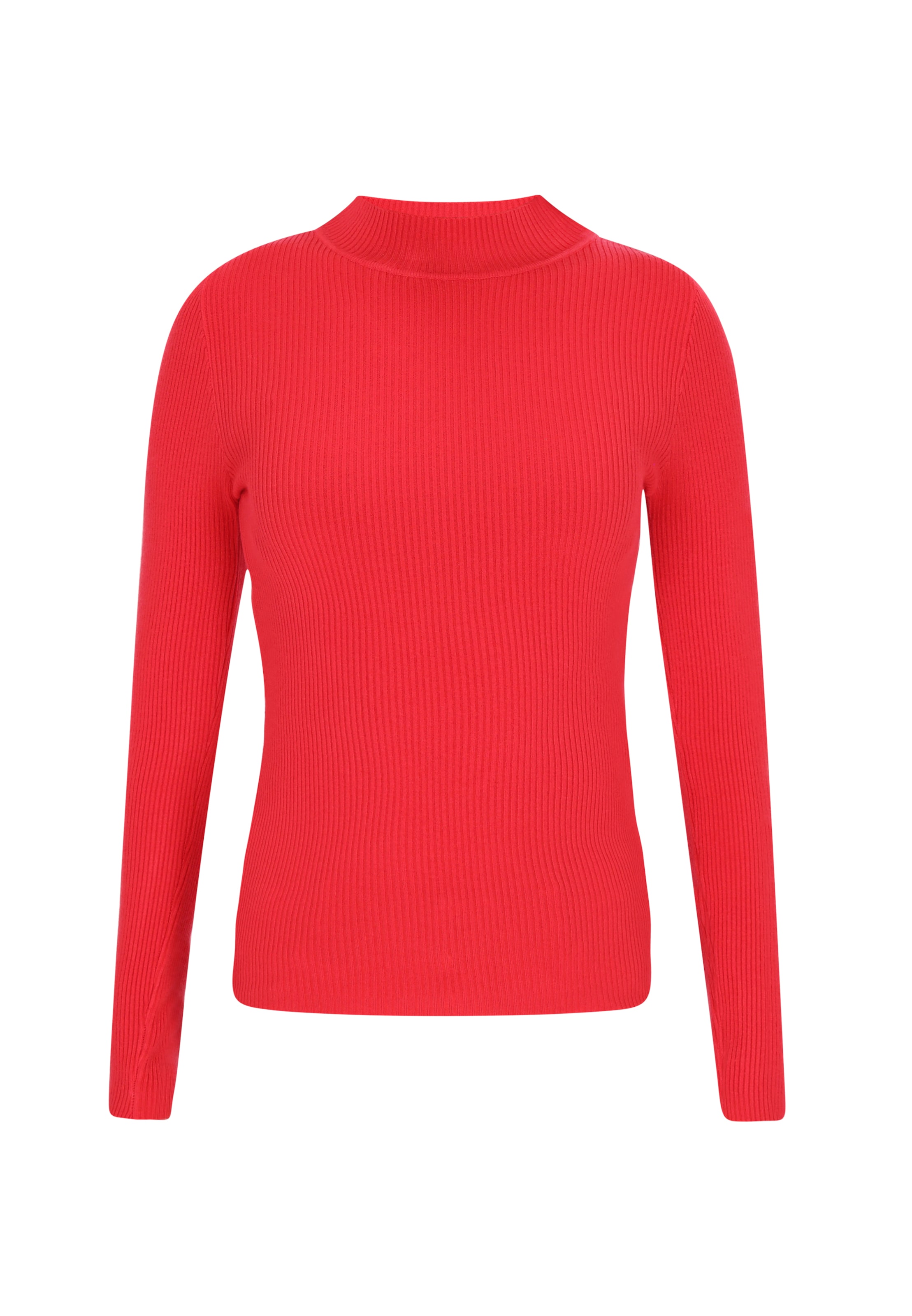 MYMO Pullover 'Comfy' in Rot: Vorderseite