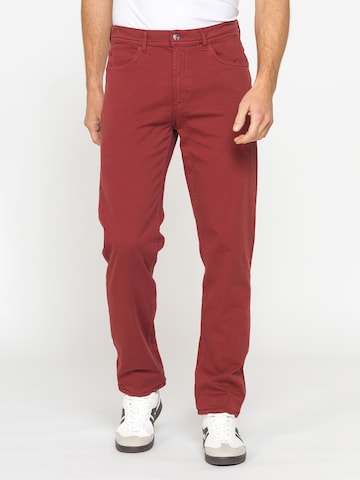 Carrera Jeans Regular Hose 'Light Gabardine 700'‌‌‌‌‌‌‌‌ in Rot