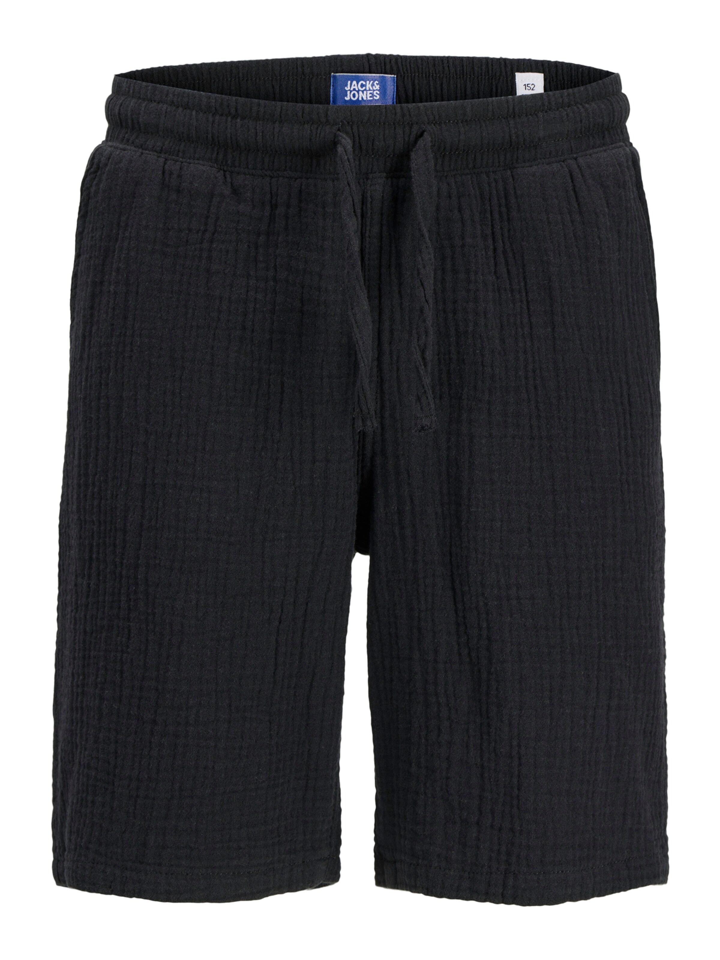 Jack & Jones Junior Pants 'JPSTJAIDEN PATRAS' in Black: front