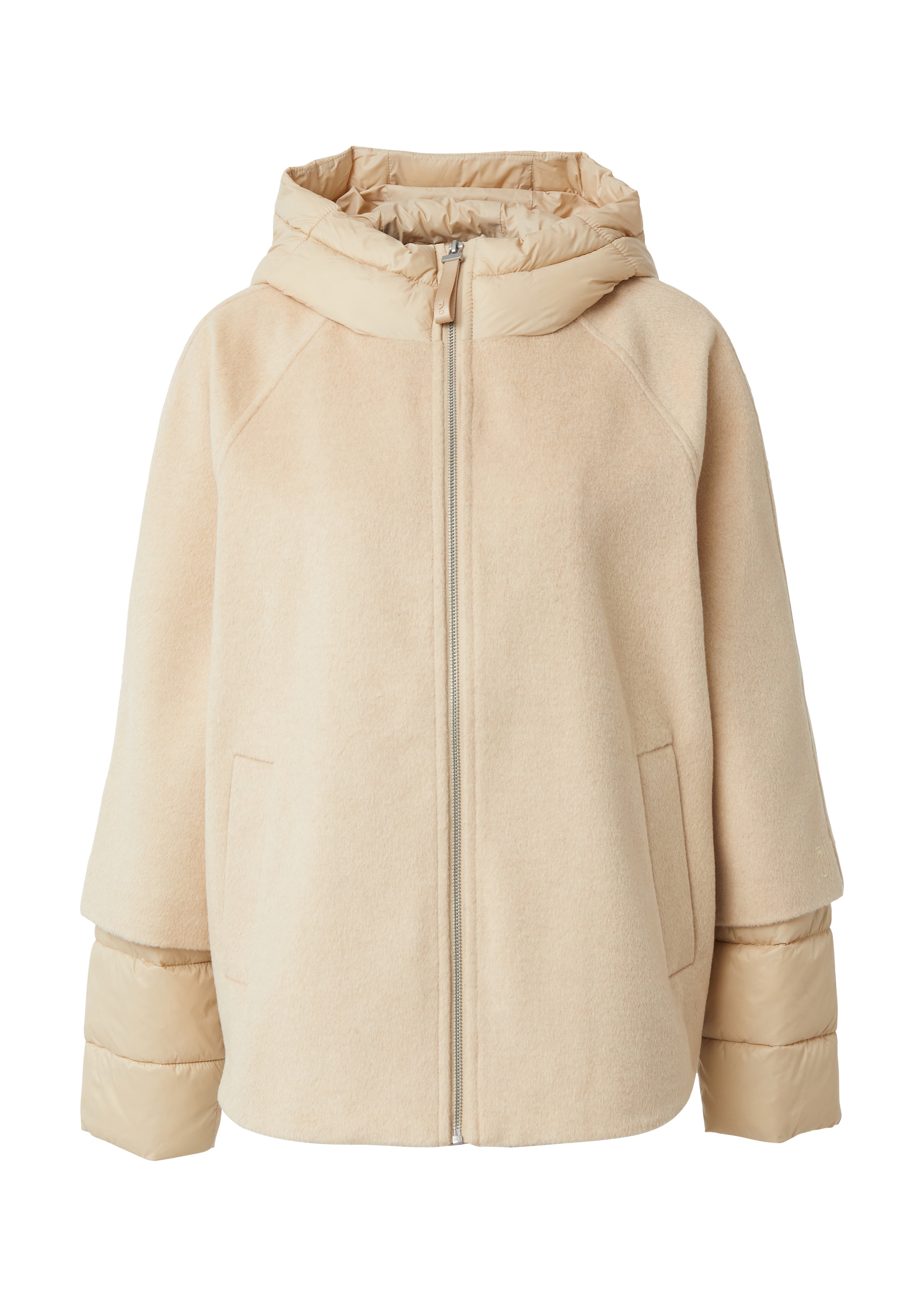 Veste mi-saison comma casual identity en beige : devant