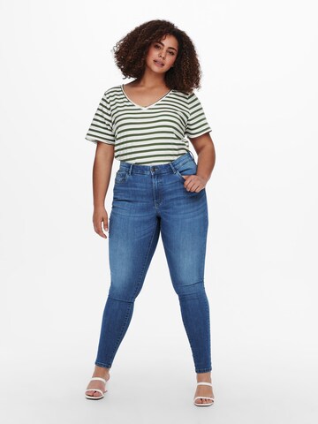 ONLY Carmakoma Skinny Jeans 'Sally' in Blue