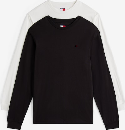 Tommy Jeans Majica u crna / bijela, Pregled proizvoda