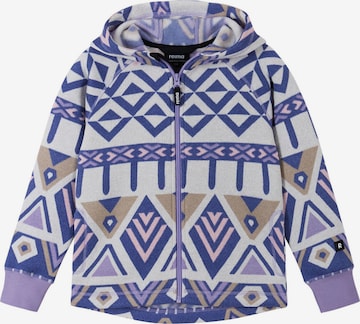 Reima Fleecejacke 'Northern' in Lila: Vorderseite