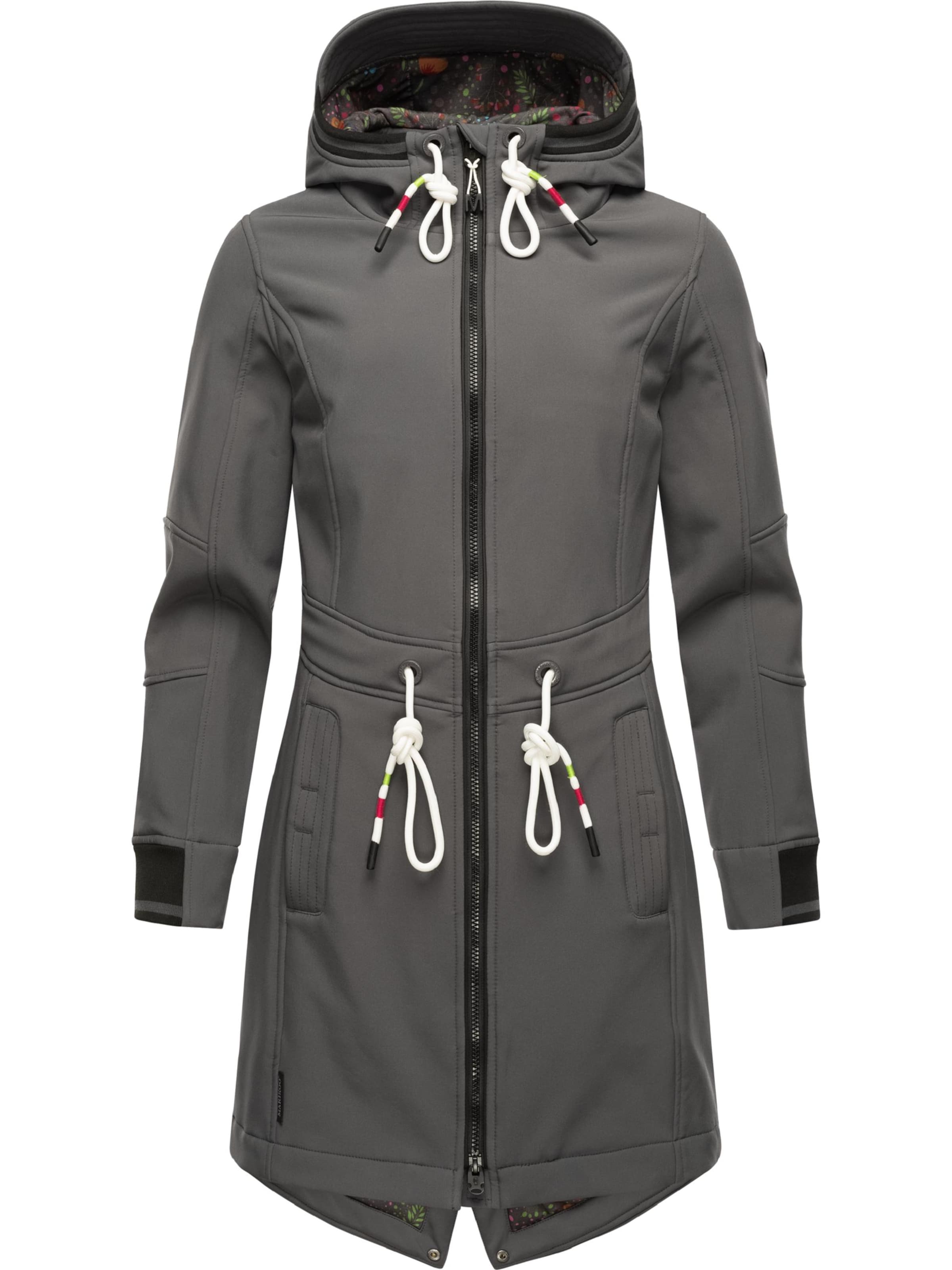 MARIKOO Функциональное пальто 'Mount Furnica' в Серый: спереди