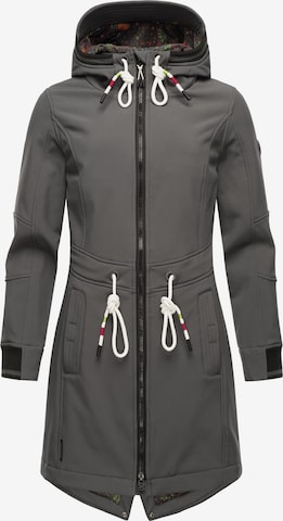 MARIKOO Функциональное пальто 'Mount Furnica' в Серый: спереди