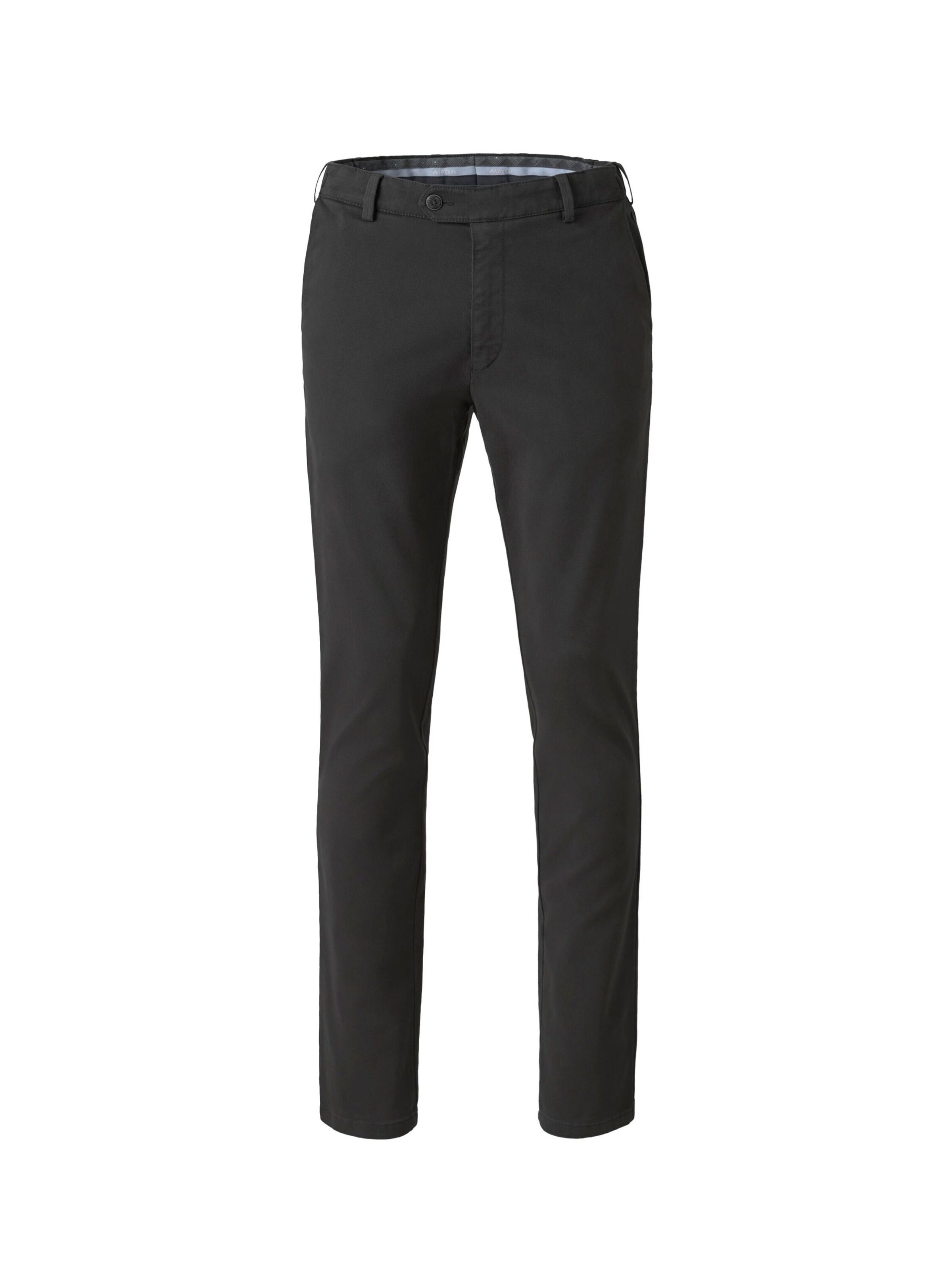MEYER Regular Chino Oslo in Grau: Vorderseite