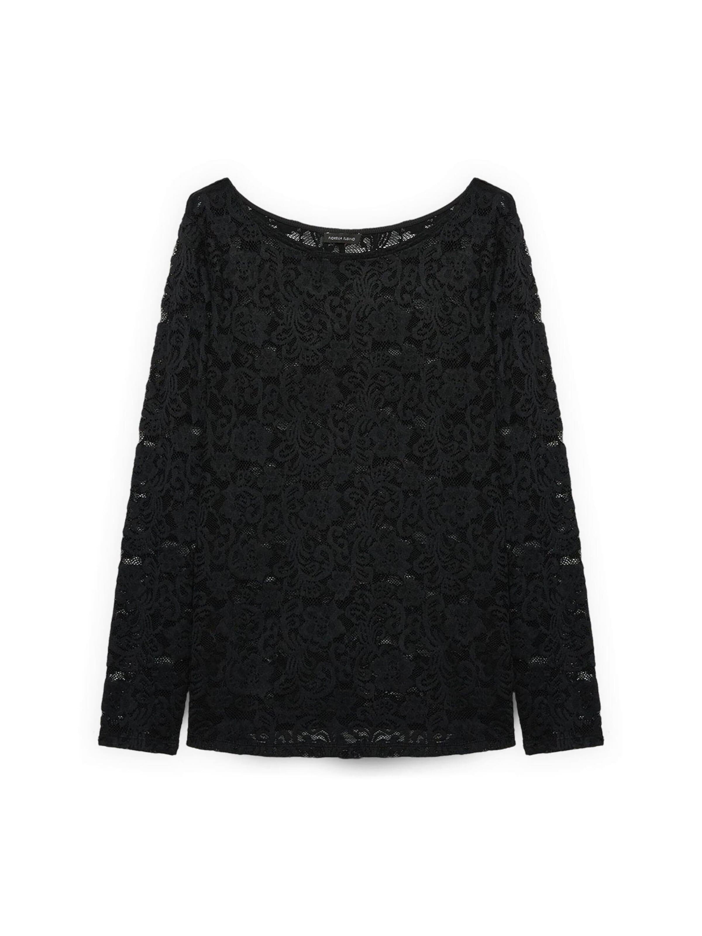 Fiorella Rubino - Camiseta en negro: frente
